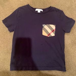 Burberry kids 6Y black tee